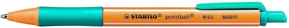 Thumbnail - STABILO Kugelschreiber pointball - Schreibfarbe türkis