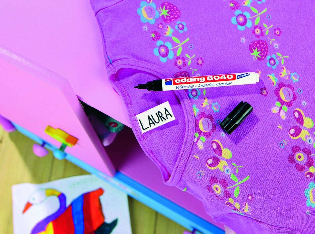 Thumbnail - edding Textilmarker 1.0 mm Schwarz