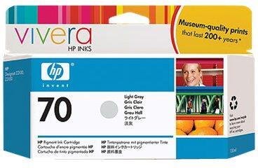 HP Original 70 Druckerpatrone grau hell 130ml (C9451A)