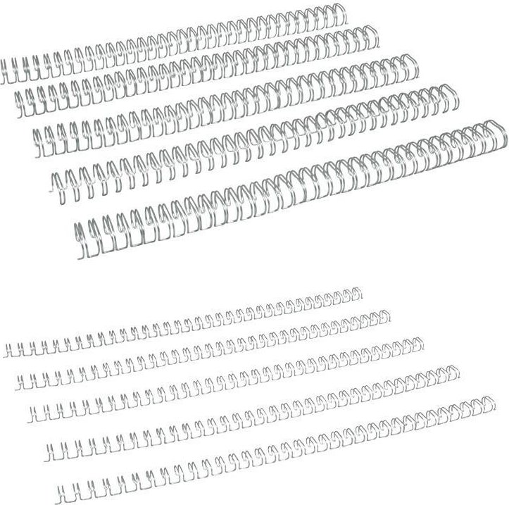 RENZ Drahtbinderücken silber, matt