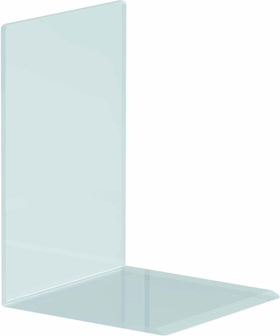 Thumbnail - MAUL Buchstützen 12,0 x 12,0 x 17,0 cm glasklar