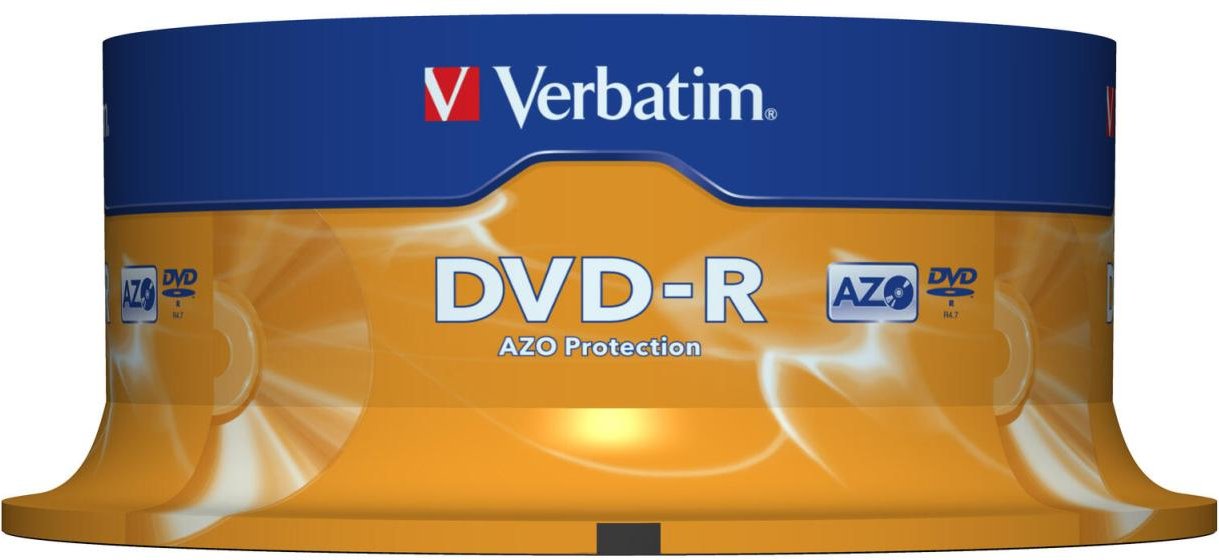 Verbatim DVD-R 4,7GB 16x 25er Spindel