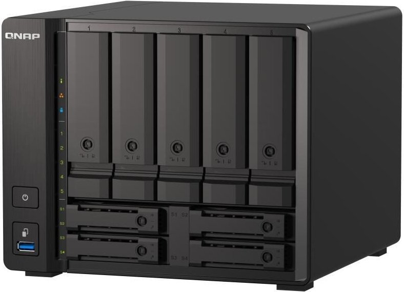 QNAP TurboStation TS-h973AX-32G 9 Einschübe NAS-Server Leergehäuse (TS-h973AX-32G)