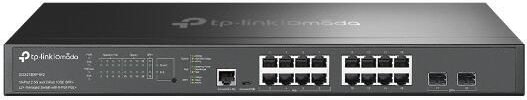 TP-Link Omada SG3218XP-M2 16-Port 2,5G und 2-Port 10GE SFP+ L2+ Managed Switch mit 8-Port PoE