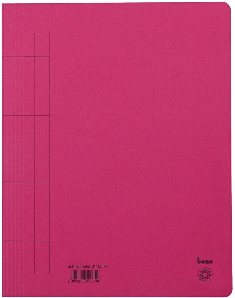 Thumbnail - bene Schnellhefter DIN A4 Karton rot