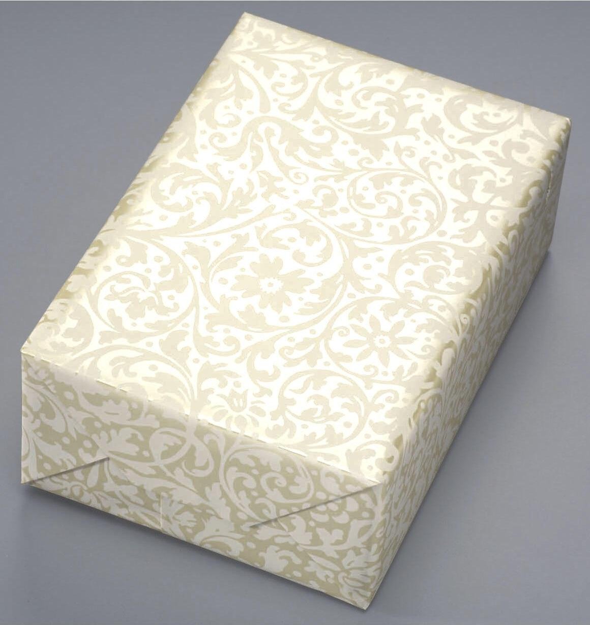 JUNG SCHÖNER VERPACKEN Geschenkpapier 50 cm x 50 m beige/gold