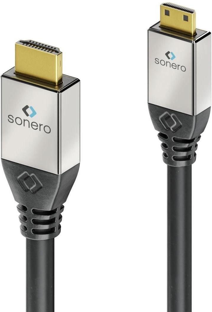 Thumbnail - Sonero HDMI auf Mini HDMI Kabel 1,0m