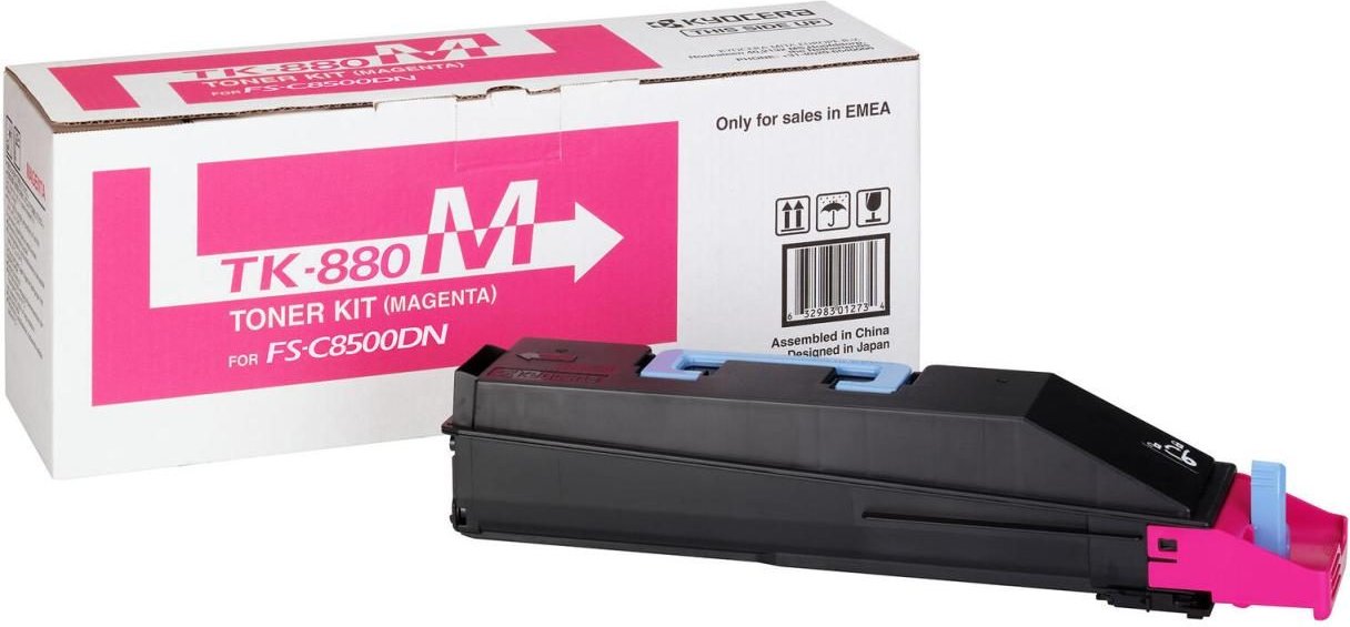Kyocera Original TK-880M Toner magenta 18.000 Seiten (1T02KABNL0) für FS-C8500DN