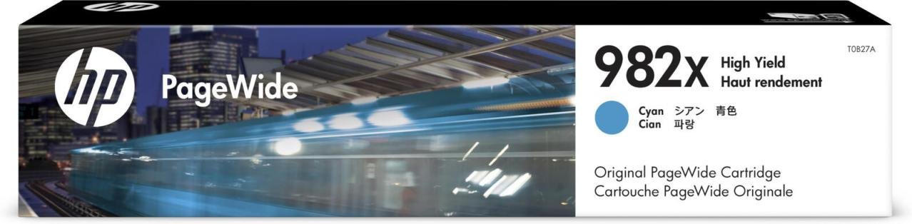 HP Original 982X Druckerpatrone cyan hohe Kapazität 16.000 Seiten 116ml (T0B27A)