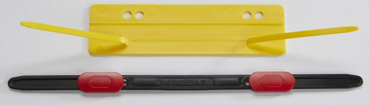 HASenPfeil ® 1 Heftstreifen für DIN A4 gelb