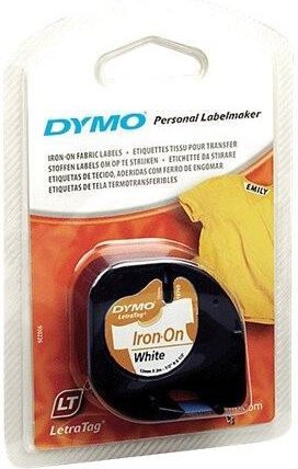 DYMO LetraTAG Band zum Aufbügeln (1,2 cm x 2 m)