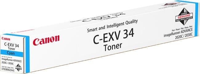Canon Original Toner C-EXV34 cyan 19.000 Seiten (3783B002)