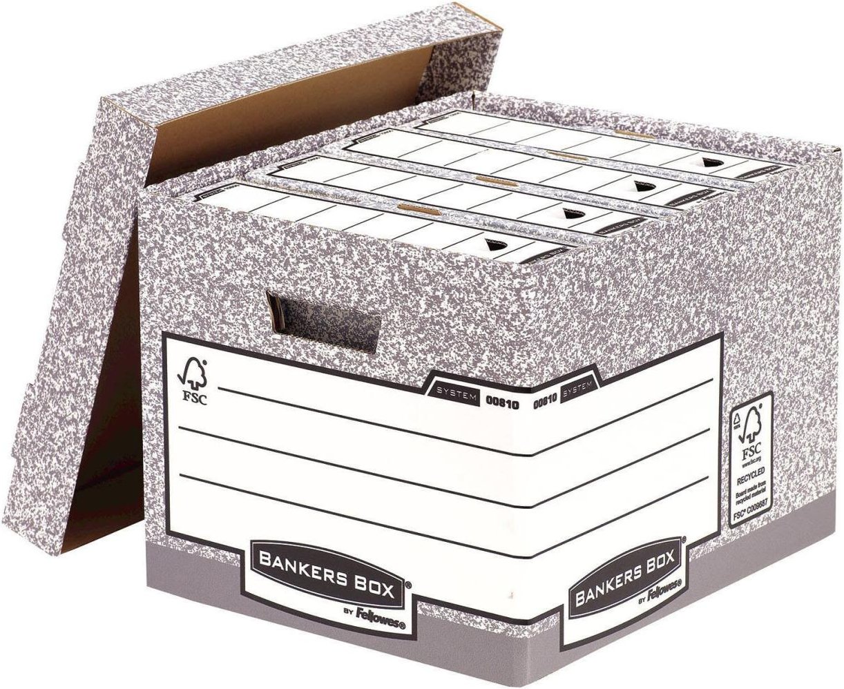 Thumbnail - Bankers Box Archivboxen für Ordner 33,5 x 40,4 x 29,2 cm