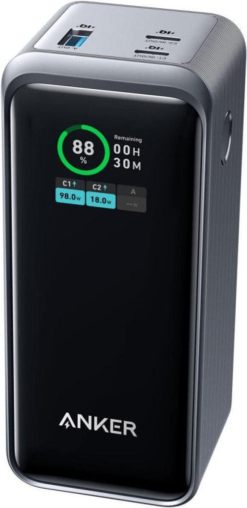 Anker Prime Powerbank, 20.000mAh externer Akku mit 200W Leistung