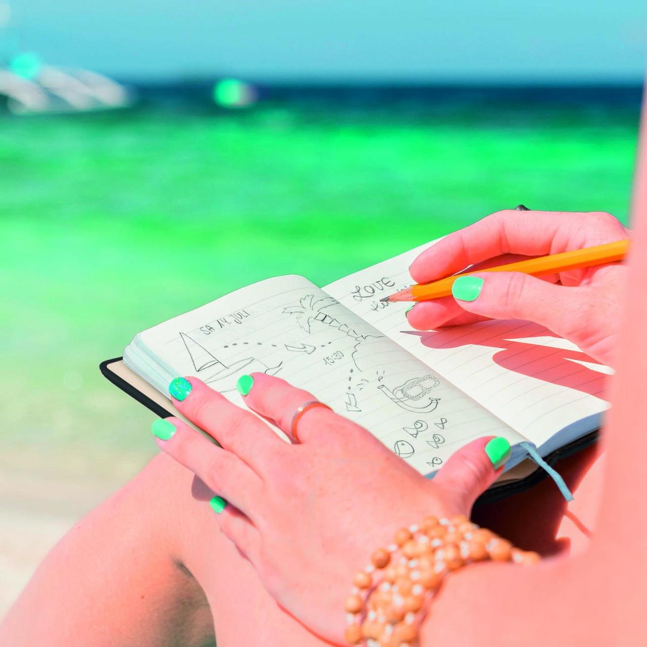 BRUNNEN Notizbuch ca. DIN A5 liniert, 192, davon 16 zum Heraustrennen Seiten