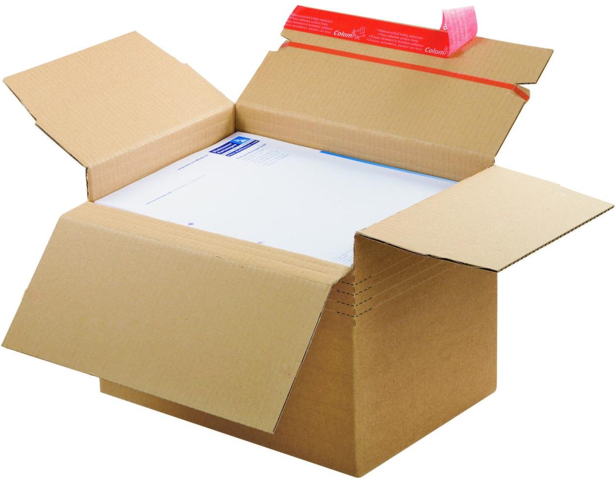 ColomPac® Versandkartons 30,4 x 21,6 x 13,0 - 22,0 cm
