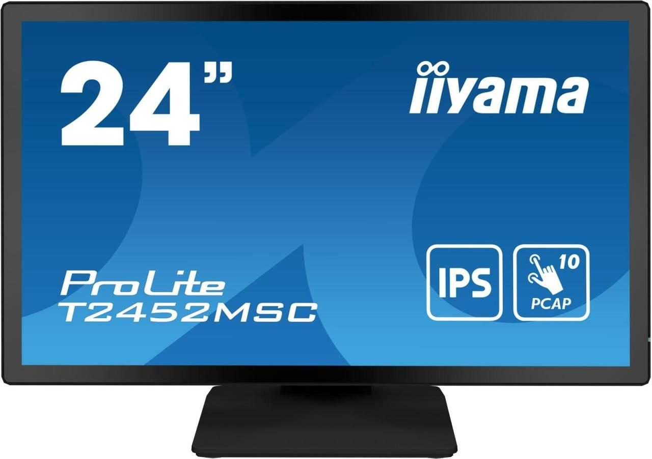 Thumbnail - iiyama ProLite T2452MSC-B1 Touch Monitor 60,5cm (23,8 Zoll)