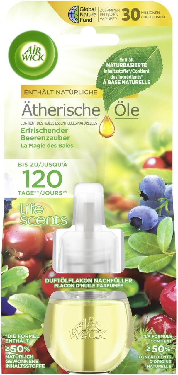 AIRWICK Raumduft-Nachfüller Erfrischender Beerenzauber 19 ml