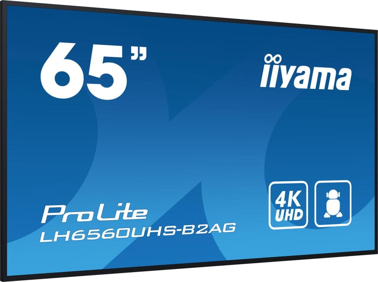 Thumbnail - Iiyama ProLite LH6560UHS-B2AG Signage Display 164cm (64,5 Zoll)