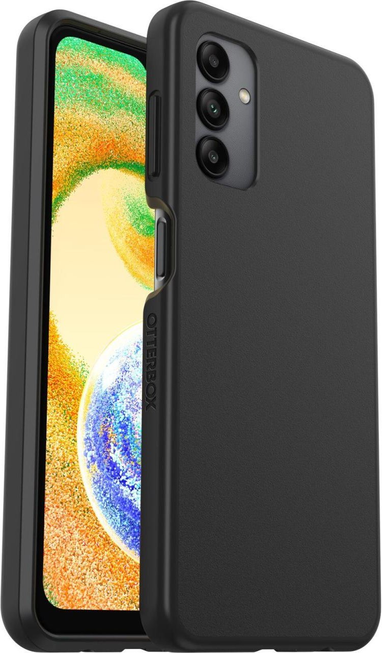 OtterBox React Series Schutzhülle für Samsung Galaxy A04s (Schwarz)