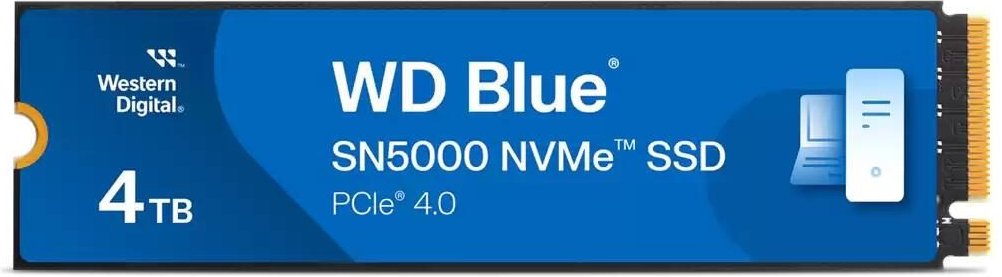 WD Blue SN5000 NVMe SSD 4 TB