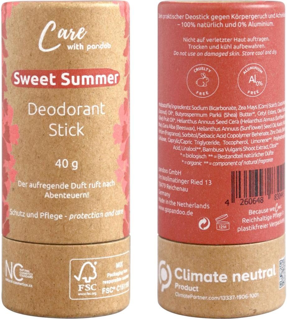 pandoo Sweet Summer Deo 40,0 g