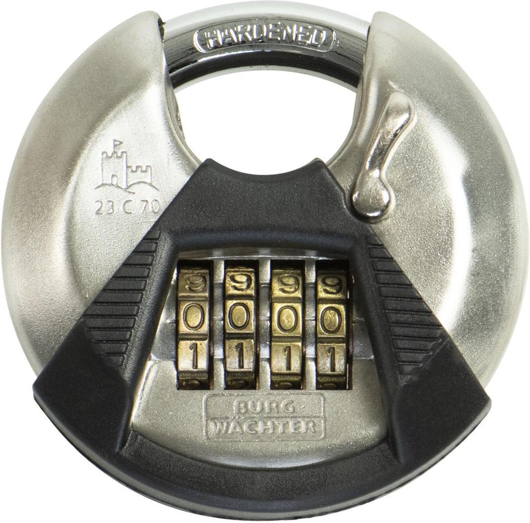 Thumbnail - BURG WÄCHTER Vorhängeschloss grau