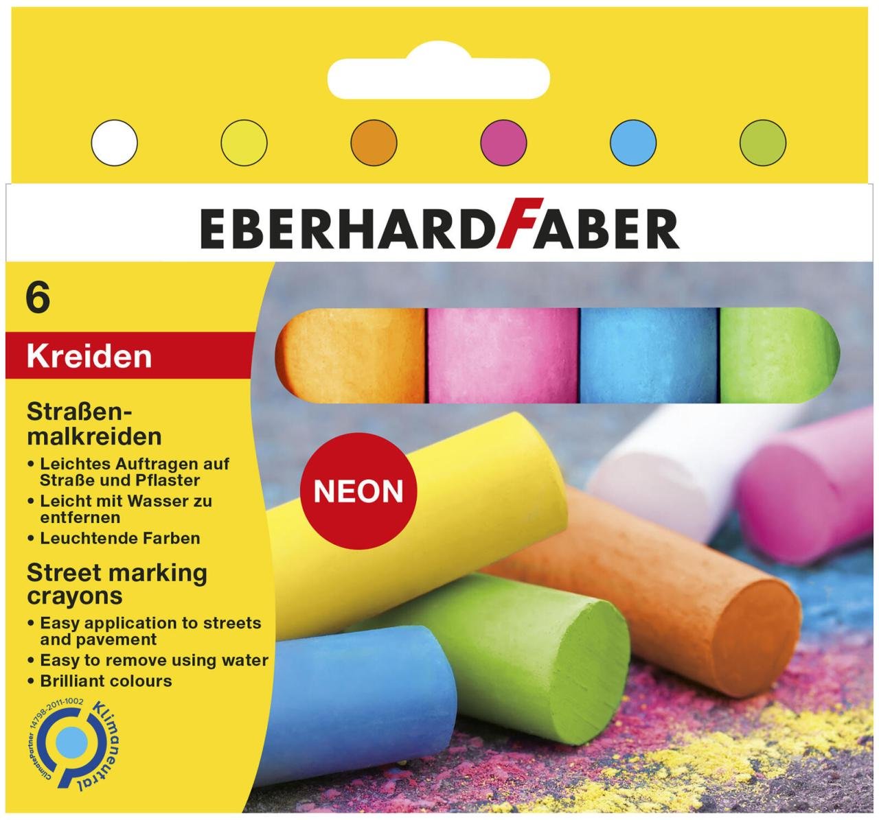 EBERHARD FABER Straßenmalkreide Mehrfarbig