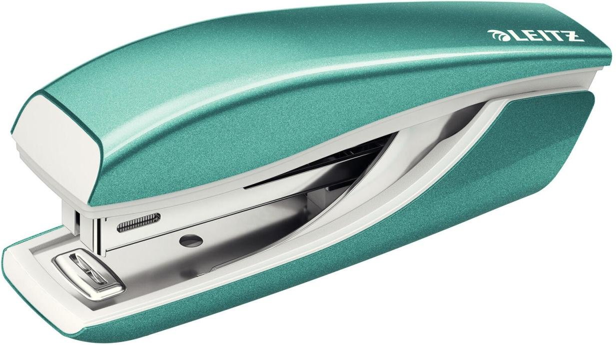 LEITZ Heftgeräte Leitz Heftg. Mini WOW eu 1 St 55281251 eisblau-metallic