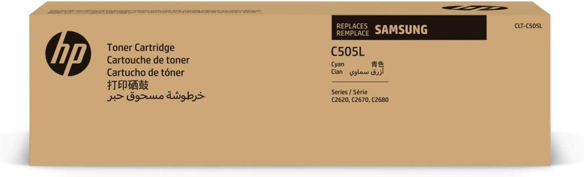 HP Original CLT-C505L Toner cyan 3.500 Seiten (CLT-C505L/ELS) für ProXpress C2620/DW, C2670FW, C2860FX