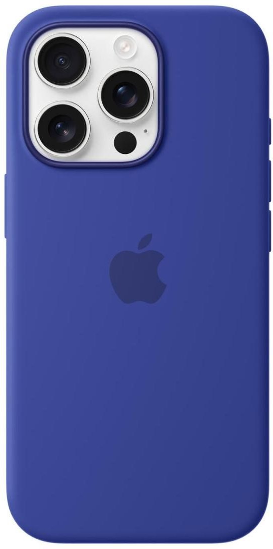 Apple Silikon Case iPhone 16 Pro mit MagSafe (ultramarin)