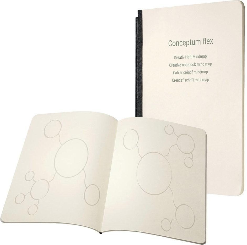 SIGEL Notizheft für Konferenzmappe DIN A5 blanko, 92 Seiten