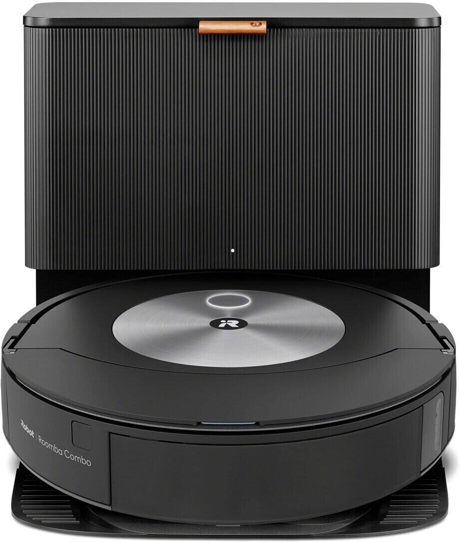 iRobot Roomba j7+ Combo Saug-und Wischroboter, Schwarz