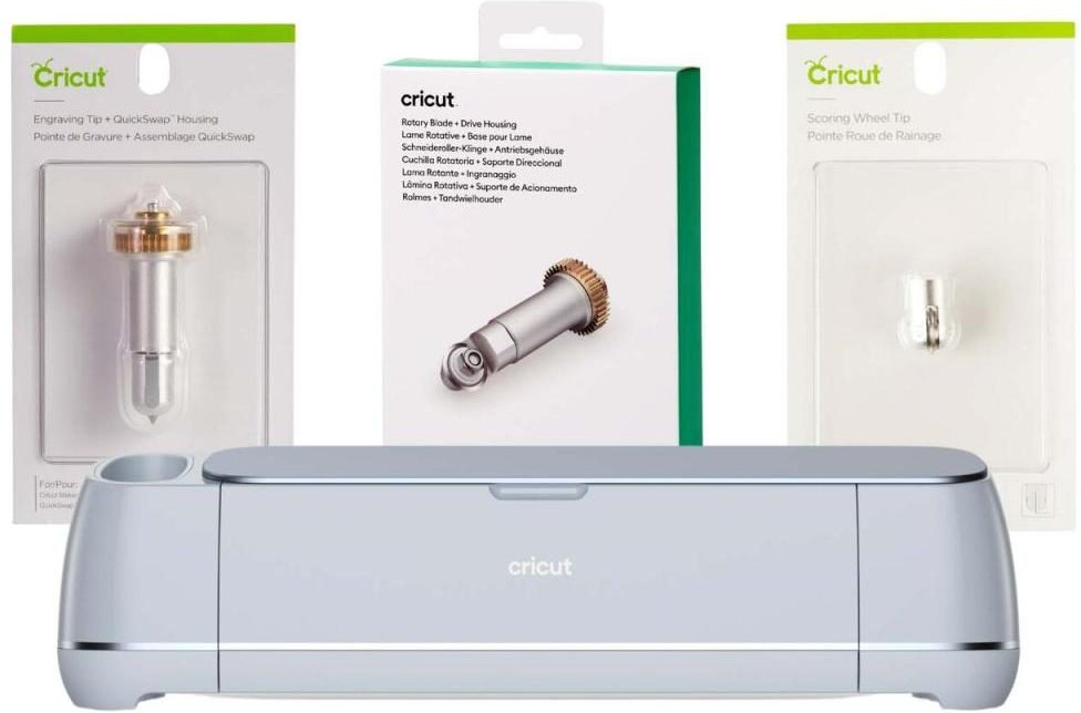cricut™ Essential Tools Bundle + Maker 3 Schneideplotter-Set