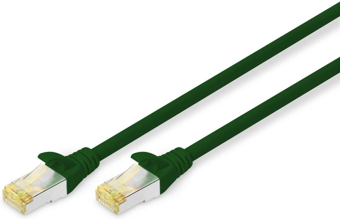 Thumbnail - DIGITUS Patch-Kabel RJ-45 (M) zu RJ-45 (M) 7m Kupfer S/FTP Cat 6a grün (DK-1644-A-070/G)