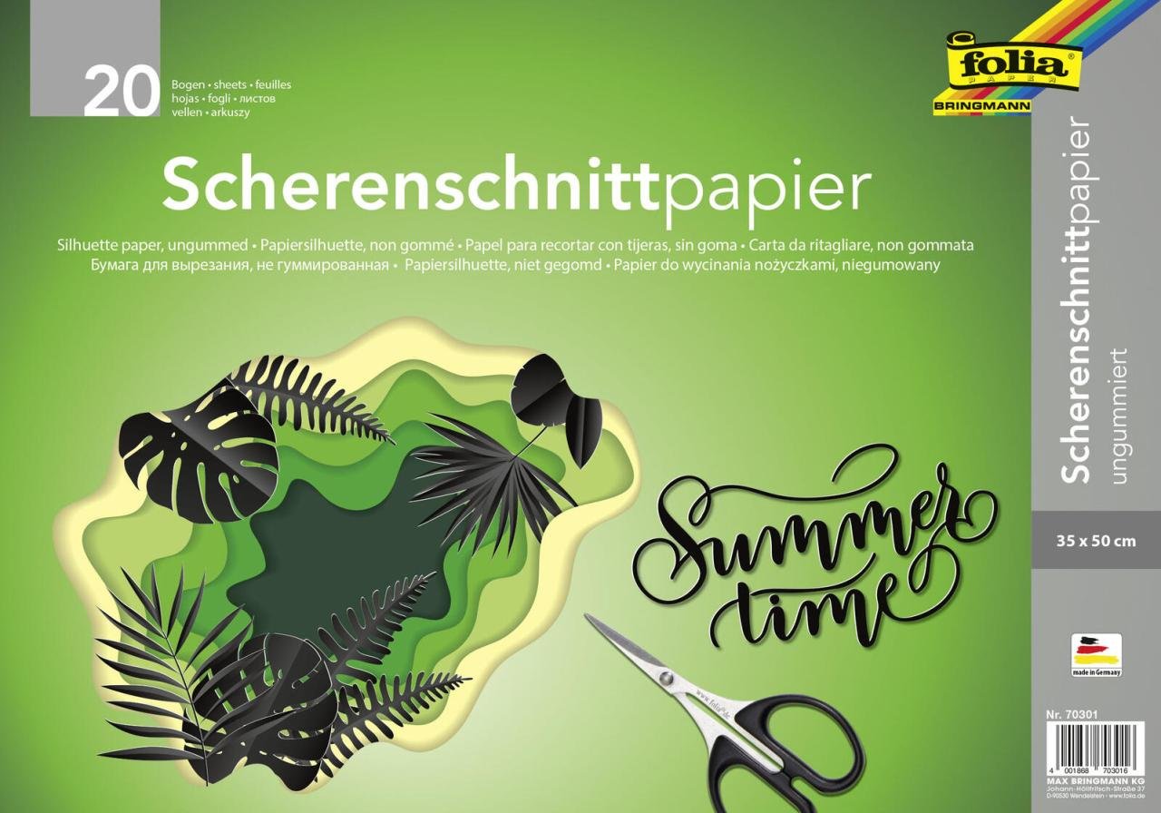 folia Scherenschnittpapier 90 g/m²