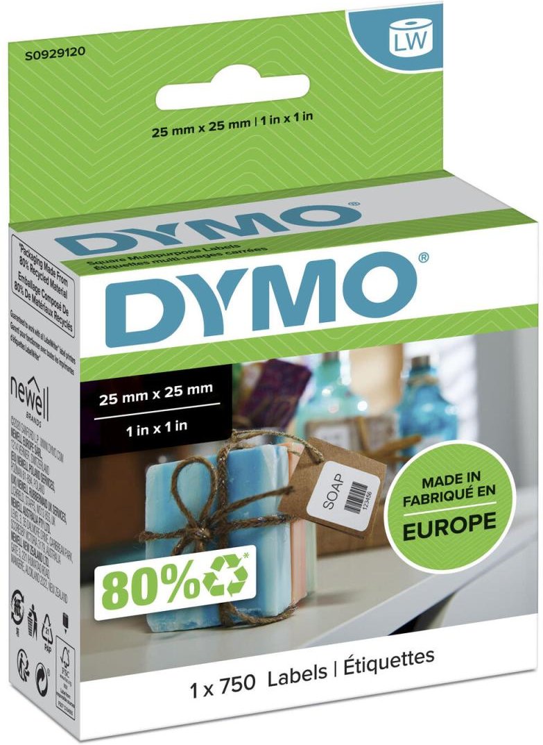 DYMO® Original Etikett für LabelWriter™, Vielzweck - weiss - ablösbar, 1 x 750 Etiketten