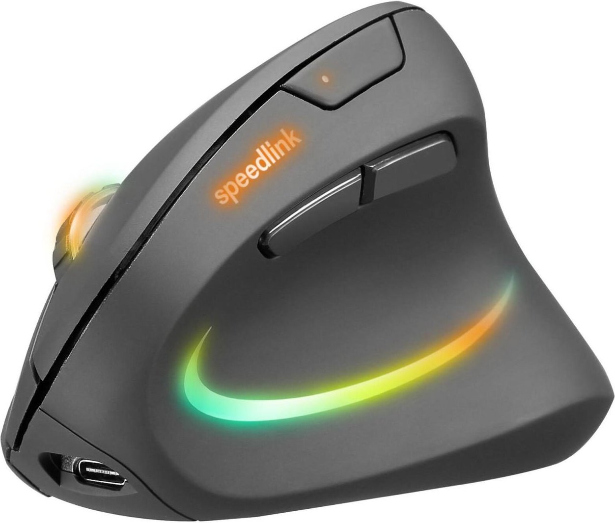 Speedlink PIAVO PRO RGB Vertical Ergonomic Wireless Maus, schwarz