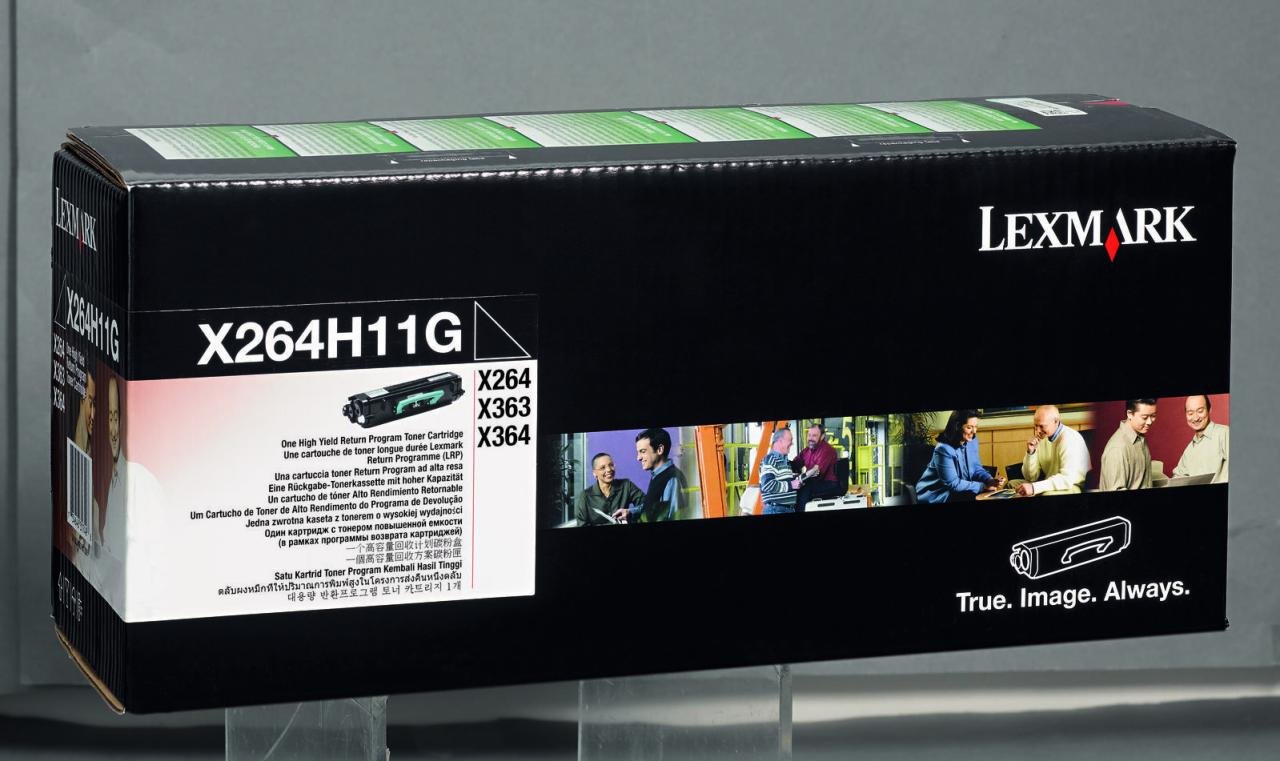 Lexmark Original Toner schwarz 9.000 Seiten (X264H11G) für X264dn, X363dn, X634dn/dw