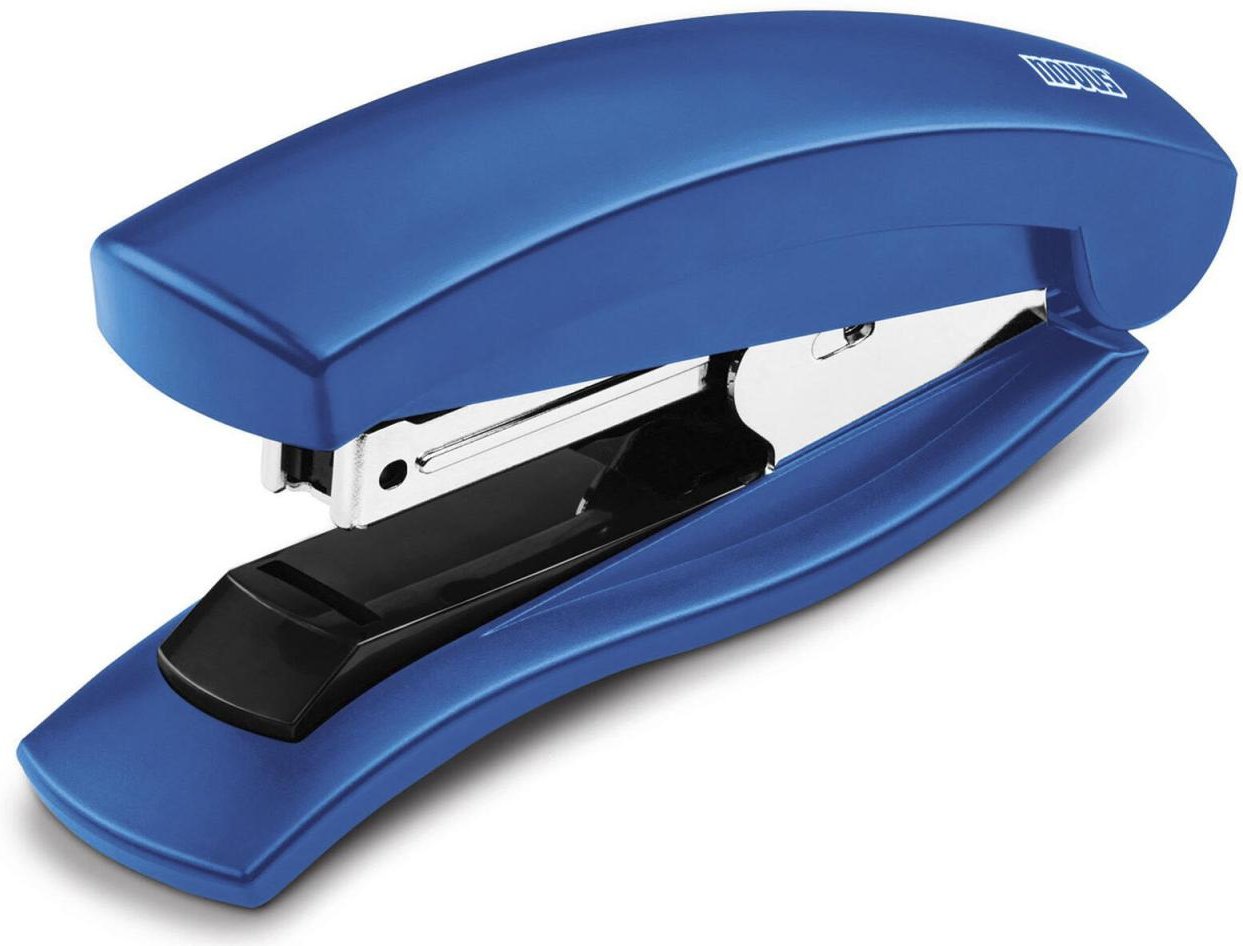 novus Heftgerät blau