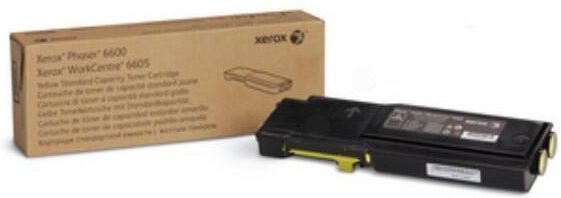 Xerox Original Toner gelb 2.000 Seiten für Phaser 6600 und WorkCentre 6605 (106R00687)