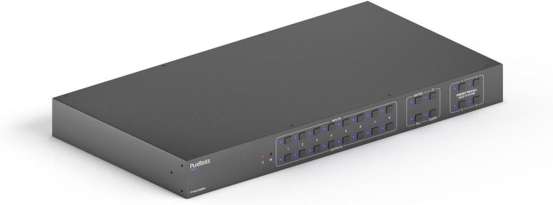 PureTools - HDMI 2.0 Matrix 8x8, 4K (60Hz 4:4:4) + Audio Matrix