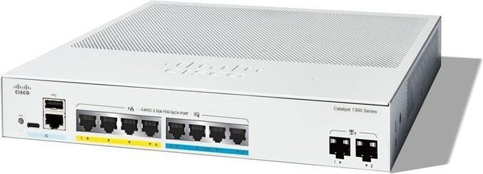 Cisco Catalyst 1300-8MGP-2X Switch L3 managed 8x 10GbE + 2x 10GbE SFP+
