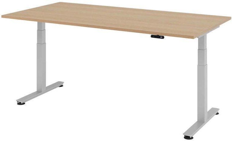 Thumbnail - HAMMERBACHER elektrisch höhenverstellbarer Schreibtisch VXDSM2E/E/S eiche
