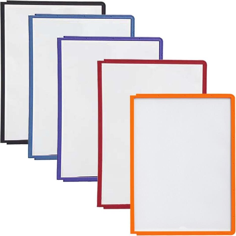 DURABLE Sichttafeln DIN A4 schwarz