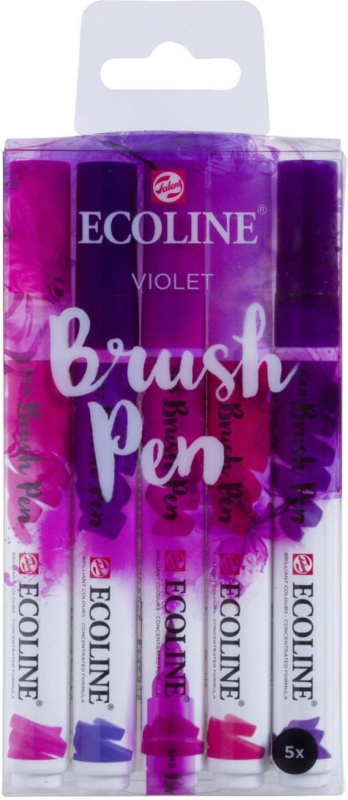 Talens ECOLINE® Brush-Pens Lila 1.0 - 3.0 mm