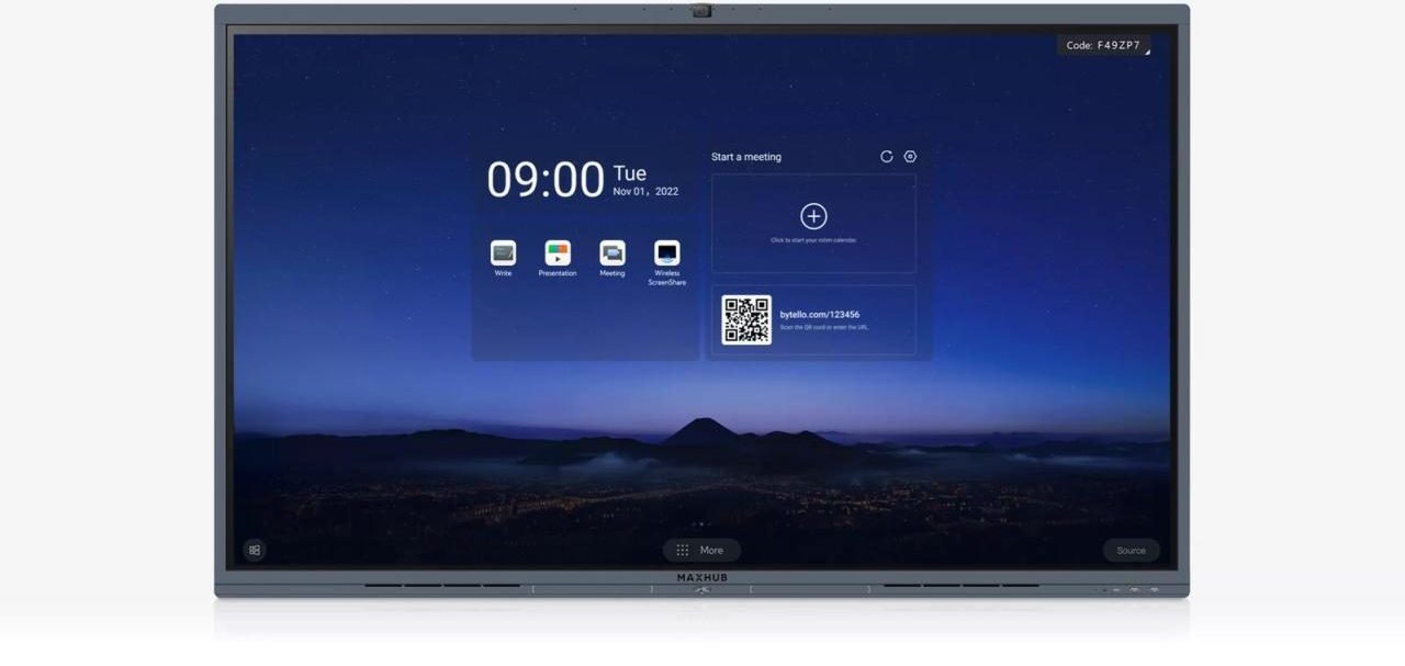 Maxhub V6 Classic C5530 Interactive Touch Display 139.7 cm 55 Zoll