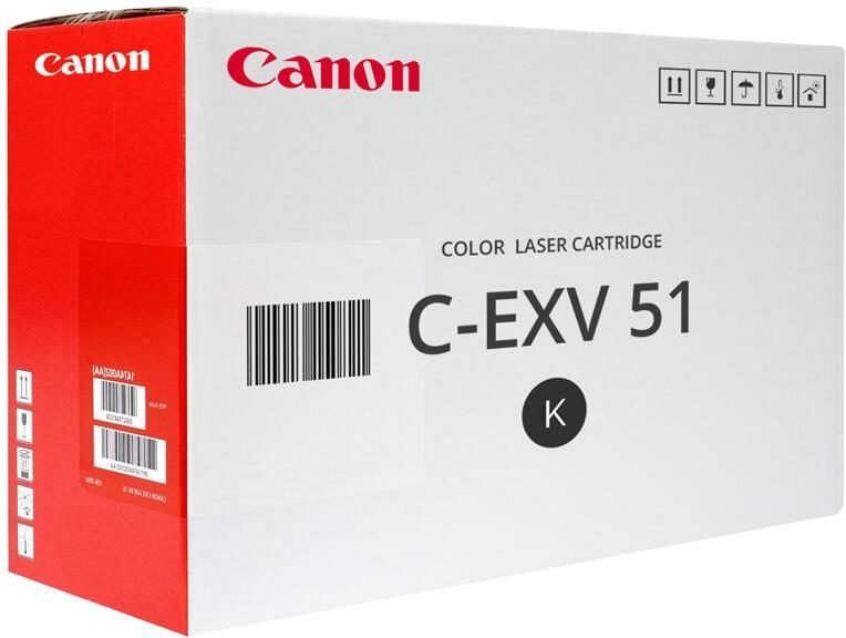 Canon Original Toner C-EXV51 schwarz 69.000 Seiten (0481C002)