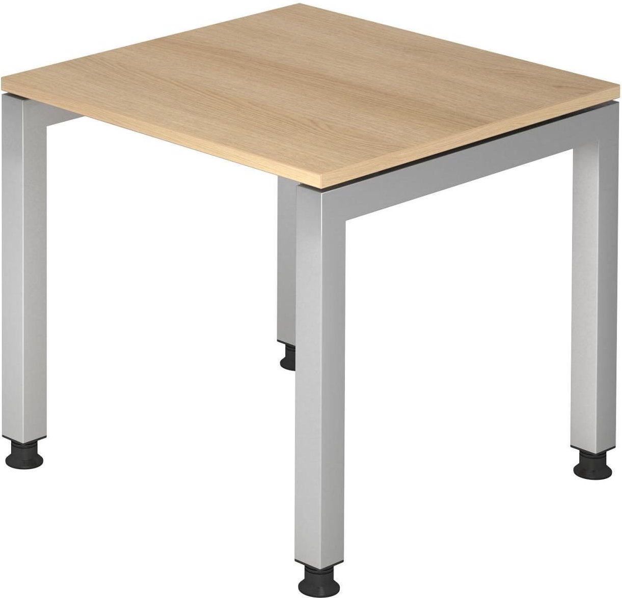 HAMMERBACHER höhenverstellbarer Schreibtisch VJS08/E/S eiche