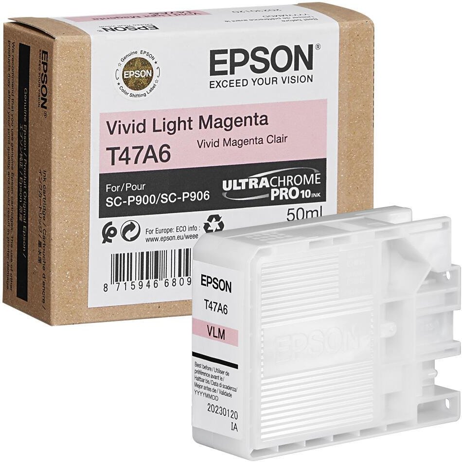 Thumbnail - Epson Original Druckerpatrone T47A6 vivid light magenta